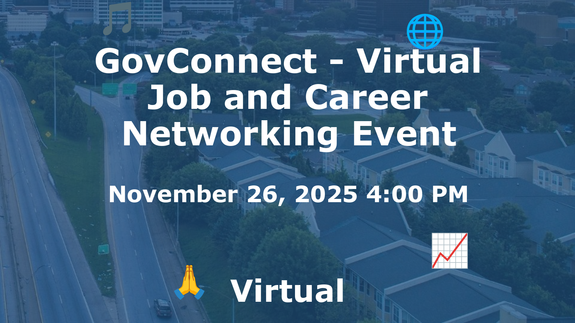 GovConnect - Virtual Job and Career Networking Event event image